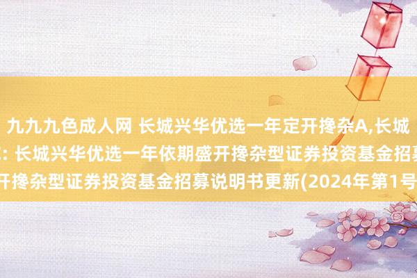 九九九色成人网 长城兴华优选一年定开搀杂A,长城兴华优选一年定开搀杂C: 长城兴华优选一年依期盛开搀杂型证券投资基金招募说明书更新(2024年第1号)